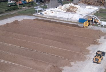 Komposzt és cellulózgyári mésziszap talajjavításhoz